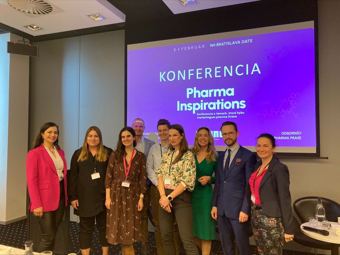 Rečníci a organizátori konferencie Pharma Inspirations